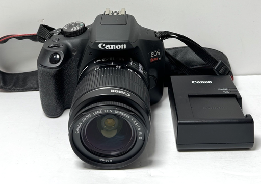 [12291-1] Canon EOS Rebel T7 24.1MP Digital SLR Camera Kit w/ 18-55mm Zoom Lens