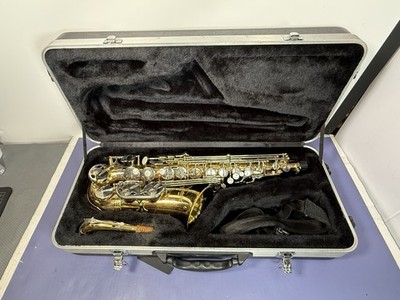 [11715-1] Selmer AS500 Alto Saxophone w/ Neck & Original Hard Case – AS IS / Untested