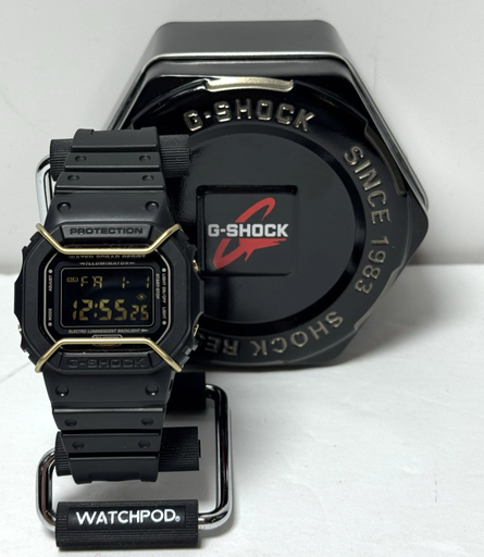 [FRB] CASIO G-SHOCK DW-5600P Black Resin Quartz Digital Watch
