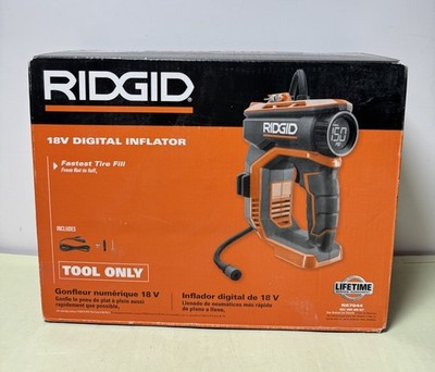 [12948-8] RIDGID 18V Cordless Portable Inflator (Tool Only) -R87044