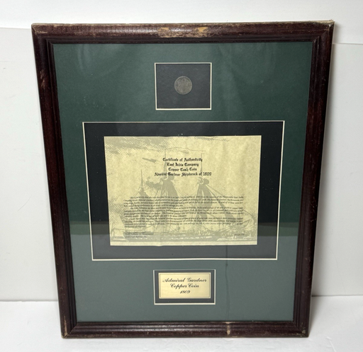[13049-2] Admiral Gardner – East India Company Copper Cash Coin (1809 shipwreck)