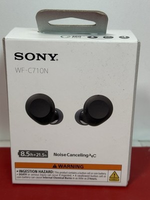 [13094-1] Sony WF-C710N Bluetooth Wireless In-Ear Headphones Brand New Black Sealed