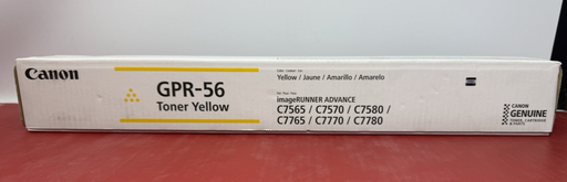 [13254-10] Canon Genuine OEM - GPR-56 Toner Cartridge - Yellow - Brand New Factory Sealed