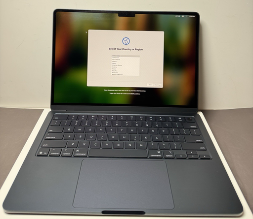 [13215-1] Apple MacBook Air 13" M4 16GB RAM 256GB SSD Midnight  2025, Battery : 4 Cycles