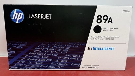[13269-2] HP 89A Black Original LaserJet Toner Cartridge - CF289A NEW FACTORY SEALED