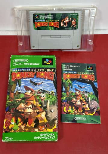 [VTG] Super Donkey Kong Super Famicom SNES Japan CIB SHVC-8X Complete In Box US Seller