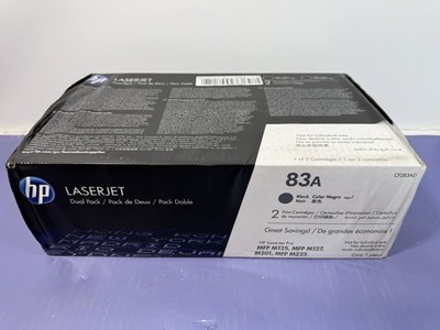 [13455-10] HP 83A / HP 83X Black - Print Cartridges - 2 Pack - CF283A / CF283X - Sealed