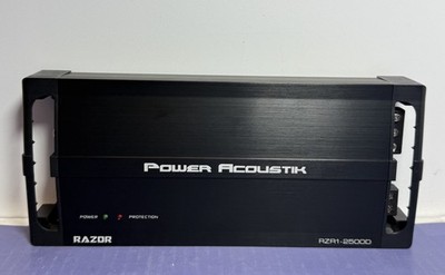 [13424-12] Power Acoustik RZR1-2500D class D mono block Amplifier