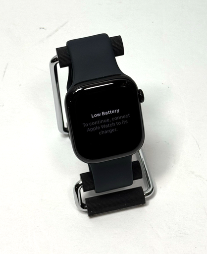 [12930-1] Apple Watch Series 11 46MM Jet Black Aluminum w/Aftermarket Band-Unlocked