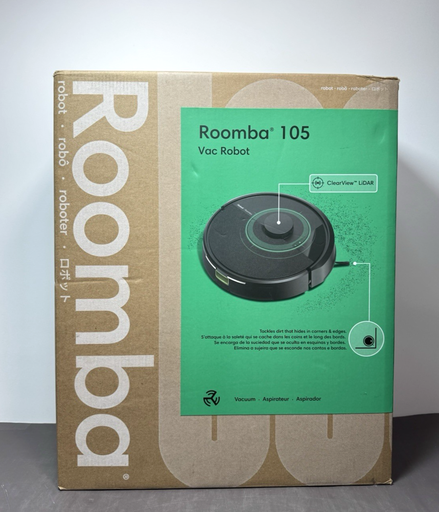 [13570-5] iRobot Roomba 105 Vac Robot Vacuum -New Sealed