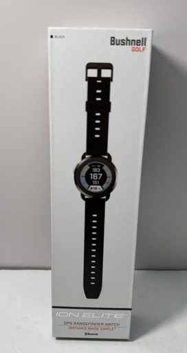 [13653-2] Bushnell Ion Elite Golf GPS Watch Black (362150) - Brand New