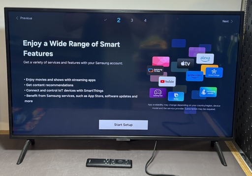 [12741-2] Samsung QN32Q60DAFXZA 32" Q60D QLED 4K Smart TV with Quantum HDR