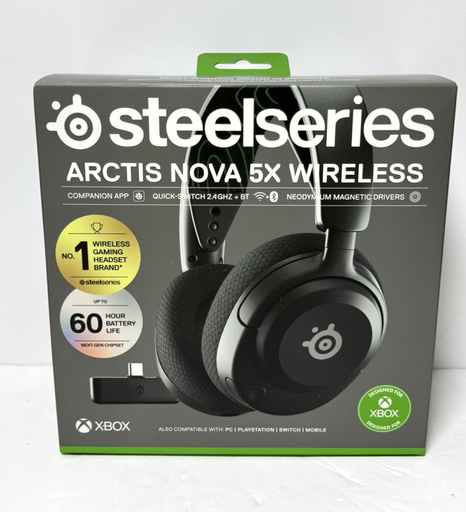 [13690-5] SteelSeries Arctis Nova 5x Wireless Wireless Headset 61676