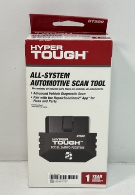 [13804-1] Hyper Tough HT500 Bluetooth All-System Automotive Scan Tool