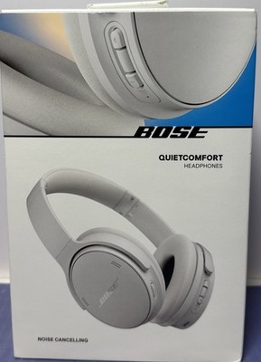 [13910-3] Bose QuietComfort Wireless OverEar Active Noise Canceling Headphones White Smoke