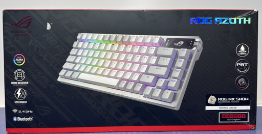 [13920-1] ASUS ROG Azoth Wireless Gaming Keyboard M701 Tri-Mode Connectivity, RGB, OLED