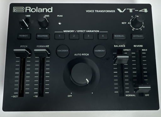 [14144-7] Roland VT-4 Voice Transformer Effect Processor Vocal Tabletop Voice Transformer