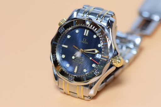 [8631-1] Mens Omega Seamaster 18K Gold Automatic Chronometer Watch - 2352.80.00