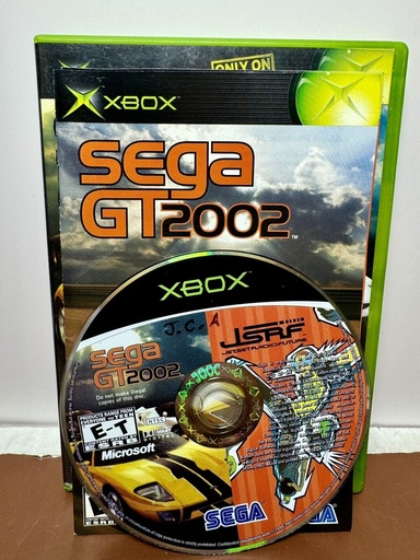 [Freebie] Sega GT 2002 JSRF Jet Set Radio Future Xbox Complete CIB