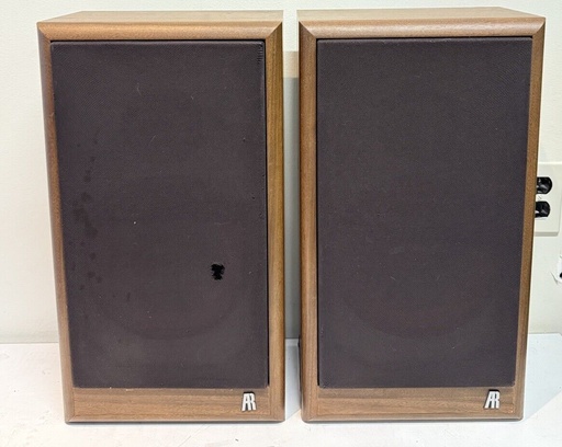 [8678-18] Vintage 1970s Acoustic Research AR28 B 2-Way Bookshelf Speakers