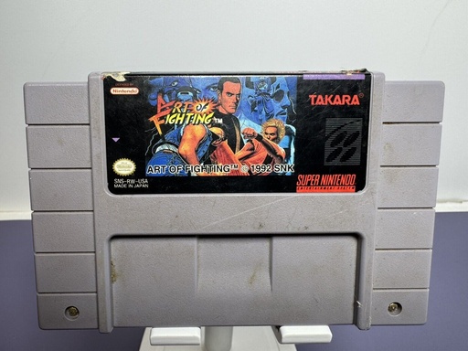 [8567-1] Art Of Fighting (Super Nintendo Entertainment System, 1992) Cartridge Only