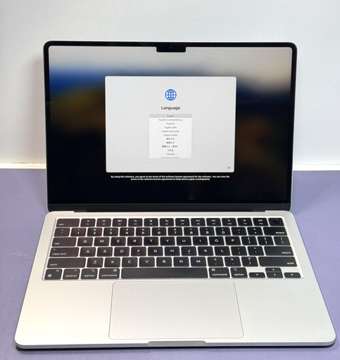 [8854-1] Apple MacBook Air 13" 2022 M2 8GB RAM 512GB SSD Silver (A2681) + AppleCare 08/25
