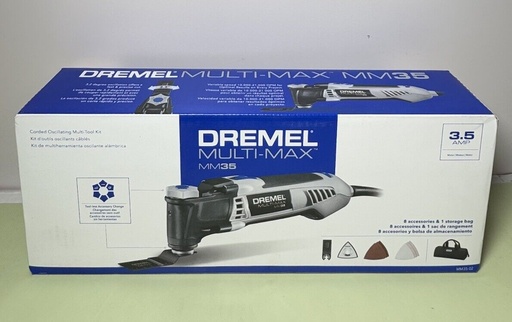 [9037-2] Dremel Multi-Max MM35-02 3.5 Amp Variable Speed Corded Oscillating Multi Tool