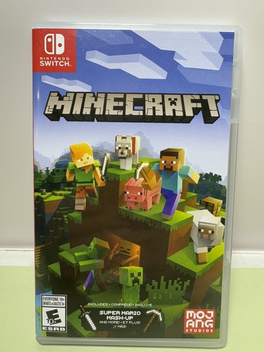 [9133-4] Minecraft - Nintendo Switch (Original Case & Cartridge) - *Tested and Works*