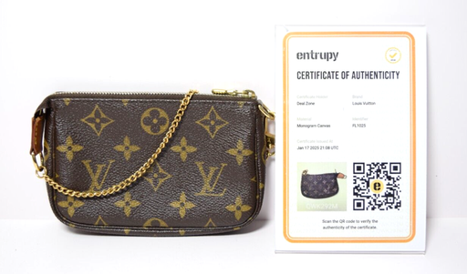 [9257-2] Louis Vuitton Monogram Mini Pochette Accessories Pouch M58009