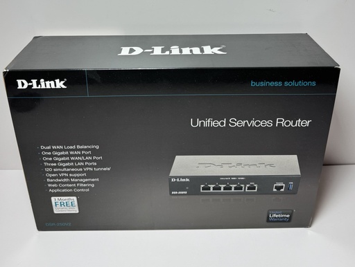[9532-1] New D-Link DSR-250V2 Unified Services Router