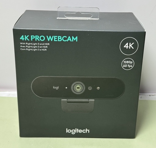 [9556-2] Logitech 4K Pro Webcam - Black (960-001390)