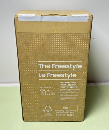 [9644-1] SAMSUNG 30” - 100” The Freestyle 2nd Gen with Gaming Hub SP-LFF3CLAX Projector