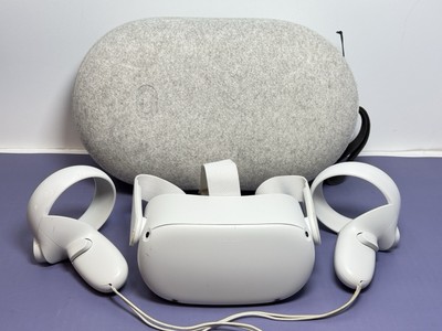 [9716-1] Meta Oculus Quest 2 256GB  VR Headset & Controllers & Case- preowned