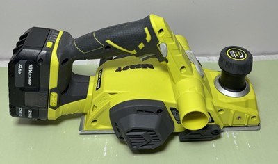 [9791-2] RYOBI P611  18-Volt  Cordless 3-1/4 in. Planer with 4.0 Ah battery