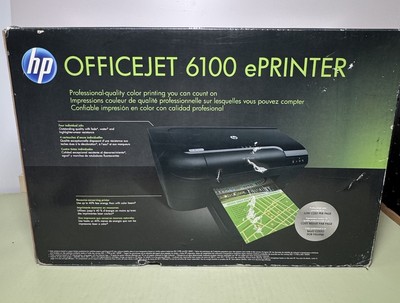 [9820-1] Brand New - HP Officejet 6100 Standard Inkjet Printer