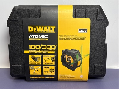[9827-1] DEWALT DCLE34031B 20V MAX Li-Ion Cordless Green Cross Line Laser (Tool Only) New