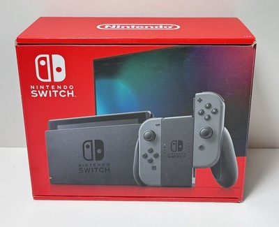 [9726-1] JAPANESE RETAIL CONSOLE - BRAND NEW - Grey Nintendo Switch - HAC-001 (-1)  32GB