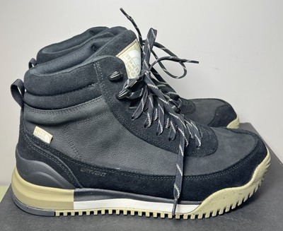 [9779-1] The North Face Back-To-Berkeley III Textile WP Boots TNF Black Flax Men's US 10