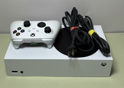 [9840-1] Microsoft Xbox Series S 512GB Console Gaming System White with controller/cables