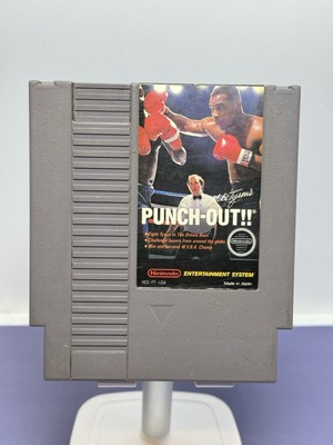 [10051-2] AUTHENTIC! Mike Tyson's Punchout   GAME ONLY - NINTENDO NES  TESTED!