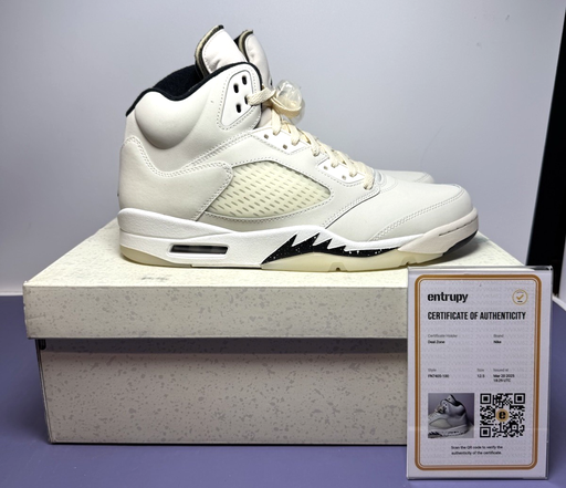 [9884-1] Nike Air Jordan 5 Retro SE Sail Light Orewood - FN7405-100, US SIZE 12.5