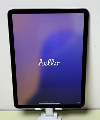 [9141-1] Apple iPad Air 11" Space Gray M2 WiFi+ Cellular 128GB -Unlocked/A2903, 100% batt