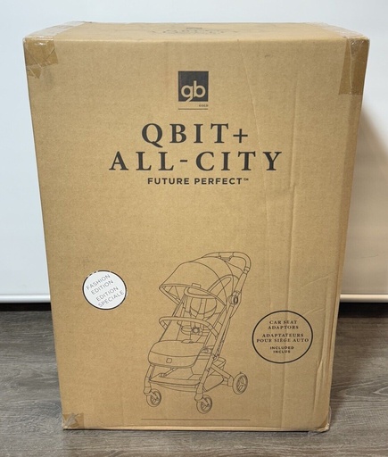[9904-1] New GB Qbit+All City Compact Lightweight Travel Stroller, Night Blue