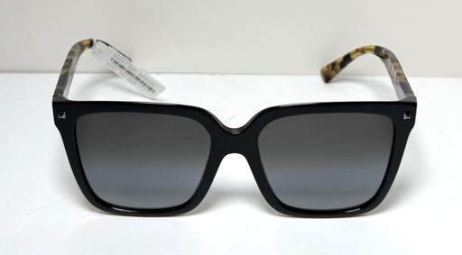 [2187-2 B] Valentino Sunglasses VA4098 5001/8G Tortoise Black Cat Eye w Gray Lenses 145 3N