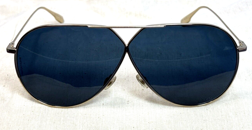 [2187-6 (A)] CHRISTIAN DIOR Gold / Grey Lens Aviator Stellaire3 Sunglasses J5GKU 65-01-145