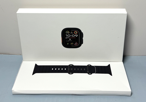 [10008-1] Apple Watch Ultra 2 GPS + Cell 49mm Sport Watch Titanium Case Black Ocean Band