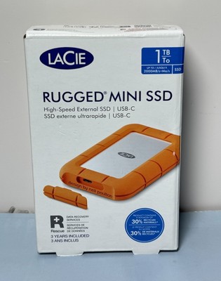 [10024-1] Brand New  LaCie Rugged Mini SSD 1TB
