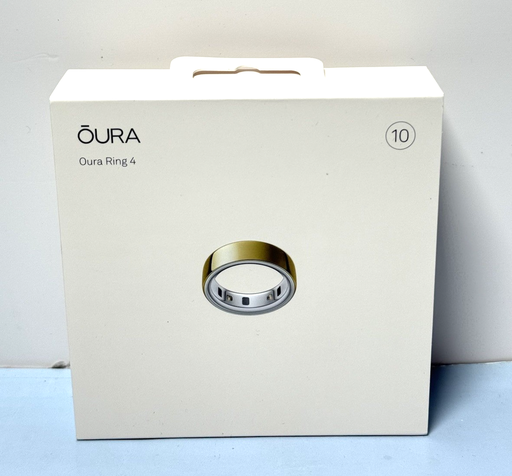 [10069-2] Brand New - Oura Ring Smart Ring (Gen 4) Gold - Size 10