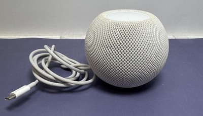 [10067-4] Apple HomePod Mini White Speaker A2374 MY5H2LL/A