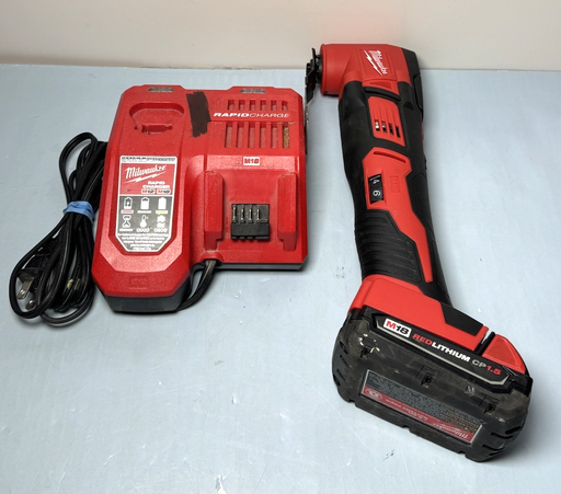 [10079-2] Milwaukee 2626-20 18V Li-Ion Cordless Oscillating Multi w batt 1.5 Ah &charger